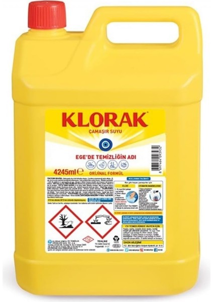Klorak Çamaşır Suyu 4500 ml