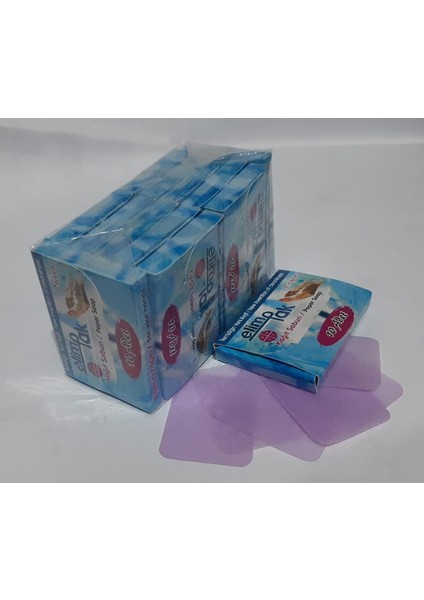 Elimpak -Çanta, Cep Tipi- 120 Yaprak Eriyen Kağıt Sabun 12 Li Ambalaj -(12 * 10) 120 Adet Her Biri Tek Kullanımlık Eriyen Film Sabun-Ortak Kullanım Alanlarında Kişisel Hijyen Sağlar- Yerli Üretim-