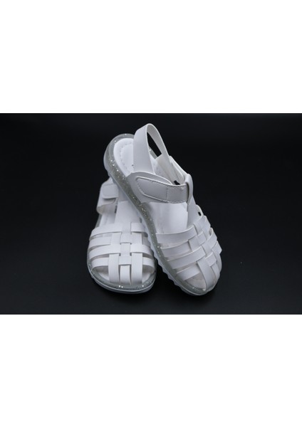 Arz Beyaz Kız Çocuk Sandalet Ayakkabı fiyatları