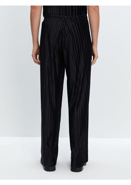 Yeni Sezon Beli Lastikli Dokulu Kadın Pantolon fırsatları