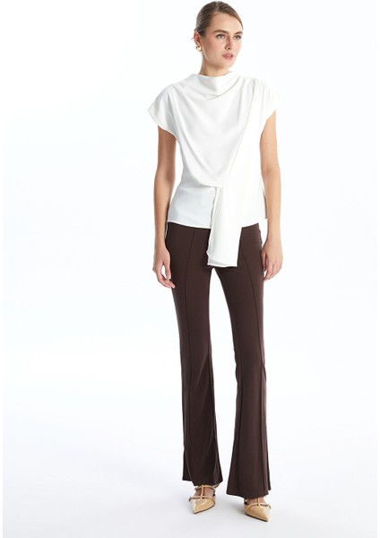 Yeni Sezon Dökümlü Yaka Kadın Bluz fırsatları