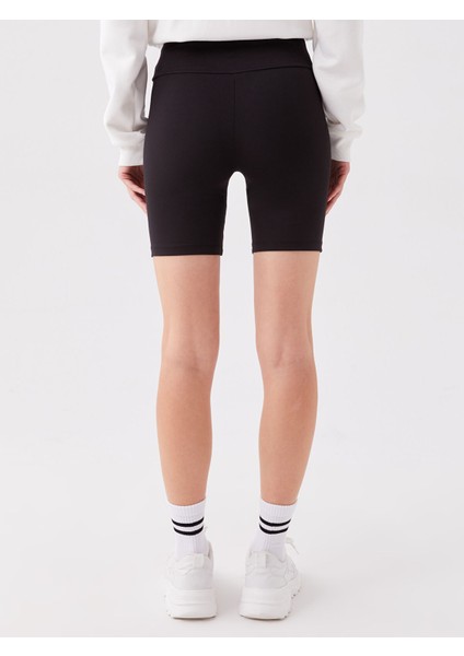 Yeni Sezon Kadın Beli Lastikli Düz Şort Tayt indirimleri
