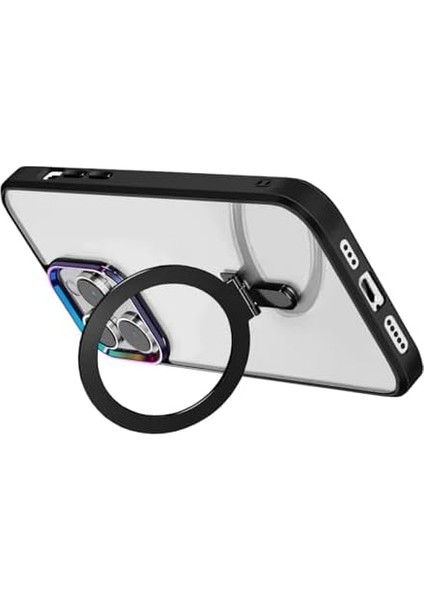 Labs 15 Pro Max Ile Uyumlu Bumpermag Kılıf (Siyah) modelleri