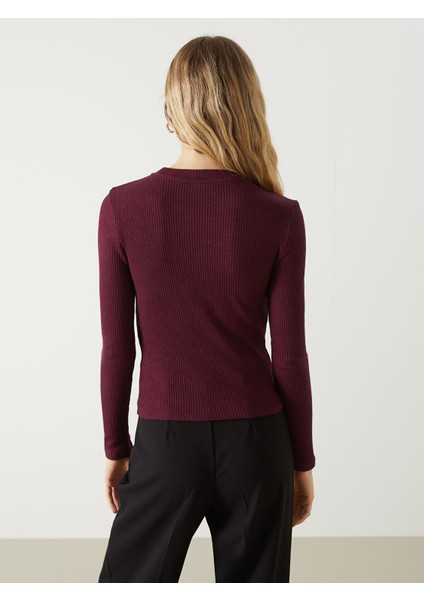 Yeni Sezon Bisiklet Yaka Dokulu Kadın Body fırsatları