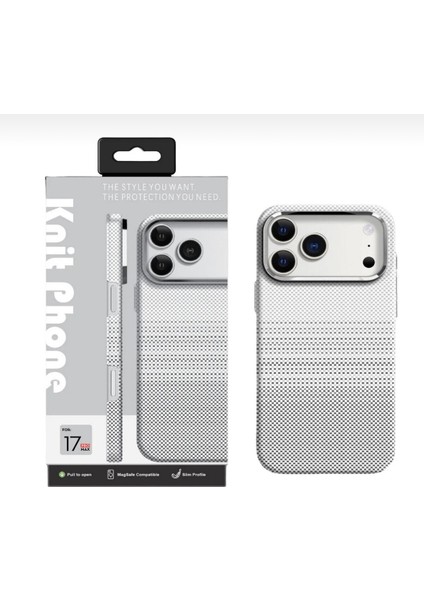 17 Pro Max Uyumlu Ekoseli Kevlar Case