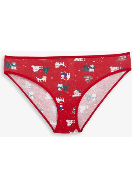 Yeni Sezon Yılbaşı Temalı Bikini Külot 3'lü fiyatları