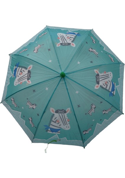Eğlenceli Desenli Çocuk Şemsiyesi Düdüklü fırsatları