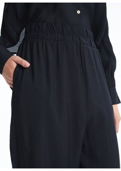 Yeni Sezon Beli Lastikli Kadın Pantolon modelleri