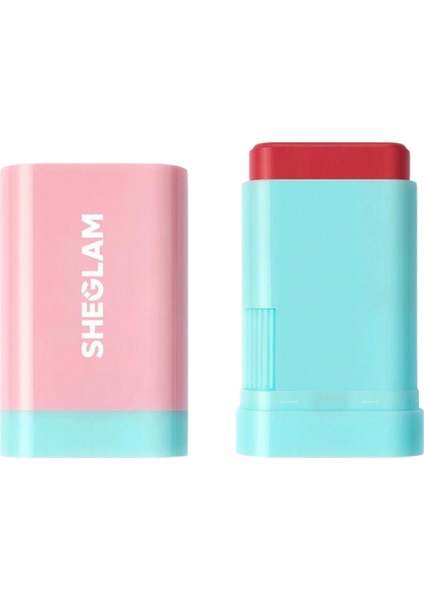 Glass Glow Allık Çubuğu – Cherry Express, 2'si 1 Arada Dudak & Yüz