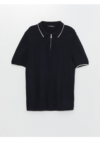 Yeni Sezon Polo Yaka Kısa Kollu Erkek Dokulu Tişört indirimleri
