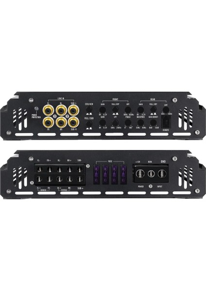 5 Kanal Amfi - Qline Force 5 Pro - 100RMS x 4 + 450RMS - Qline Force5 Bass Kontrollü 5 Kanal Oto Anfi fiyatları