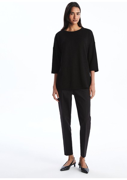 Yeni Sezon Bisiklet Yaka Oversize Kadın Tişört fiyatları