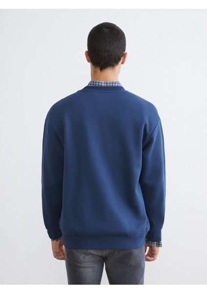 Yeni Sezon Bisiklet Yaka Erkek Sweatshirt fırsatları