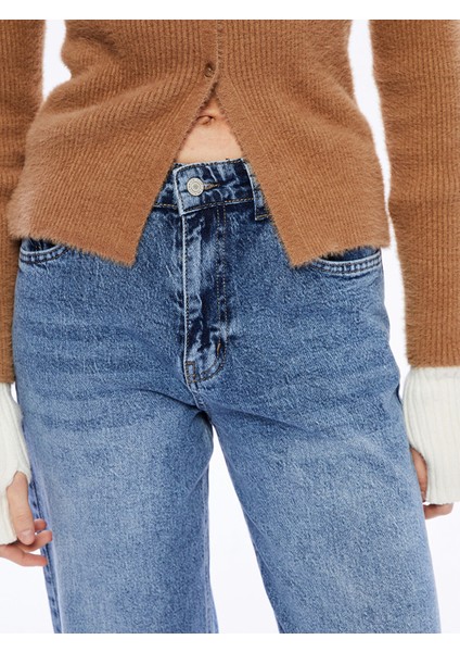 Yeni Sezon Straight Fit Kadın Jean Pantolon modelleri