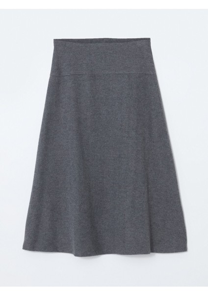 Yeni Sezon Beli Lastikli Kadın Triko Etek indirimleri