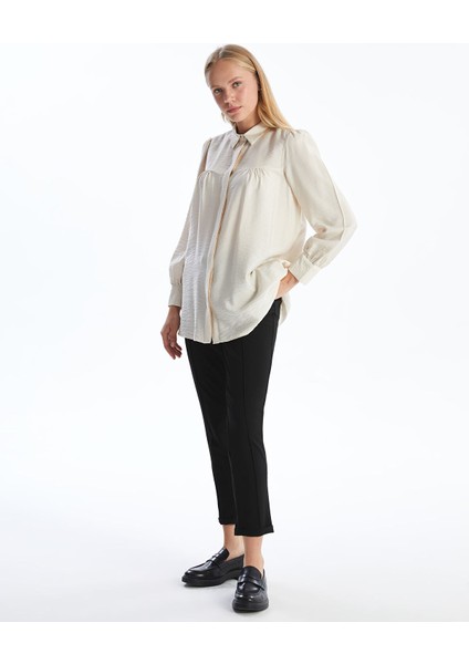 Yeni Sezon Beli Lastikli Kadın Pantolon