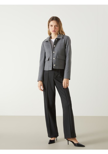 Yeni Sezon Gömlek Yaka Süet Kadın Ceket fiyatları