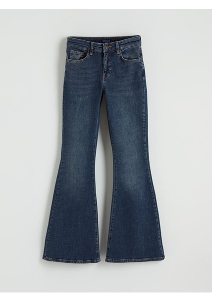 Yeni Sezon Flare Kadın Jean Pantolon indirimleri