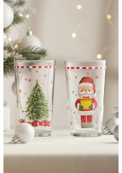 Jingle&glow 2'li Meşrubat Bardağı Seti 570 cc