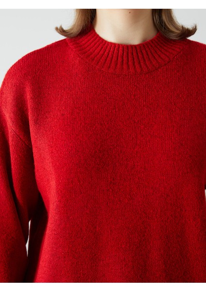 Yeni Sezon Dik Yaka Kadın Triko Kazak modelleri