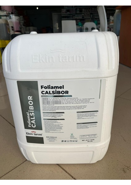 Foliamel Calsibor 20 Lt – Bitki Gelişimi – Meyve Kalitesi – Sıvı Kalsiyum & Bor Gübre fiyatları