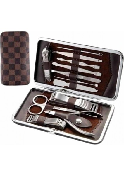Ieg® Tırnak Bakımı Tırnak Makası Profesyonel 12 Parça El Ayak Manikür Pedikür Seti modelleri