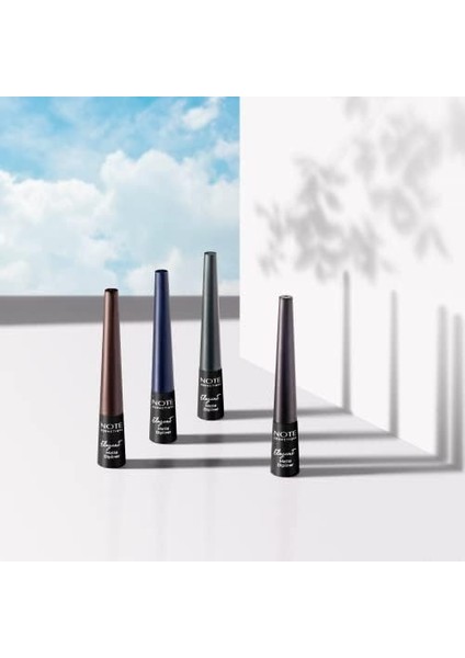 Note Elegant Matte Dipliner Waterproof Kahverengi, 02 Coffee Brown modelleri