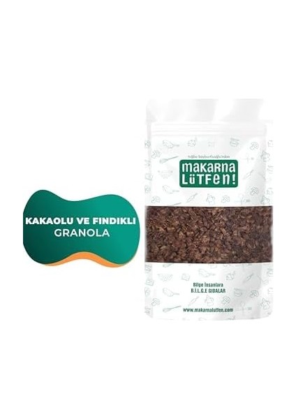 Makarna Lütfen! Kakaolu ve Fındıklı Granola 250 gr modelleri