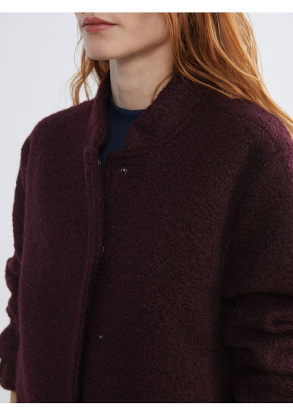 Yeni Sezon Dik Yaka Kadın Teddy Kaban modelleri