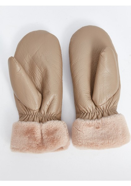 Yeni Sezon Deri Görünümlü Kadın Eldiven fiyatları