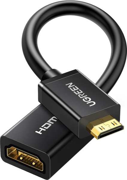 Mini HDMI 4K Mini HDMI Erkek - HDMI Kadın 3D Ethernet Arc Raspberry Pi Zero Için (20CM)