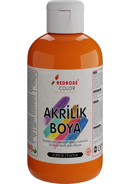 Rose Turuncu Akrilik 250 gr
