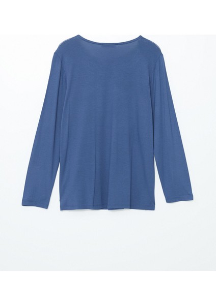 Yeni Sezon Bisiklet Yaka Parlak Taşlı Kadın Bluz fiyatları