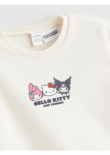 Yeni Sezon Bisiklet Yaka Kuromi Baskılı Kız Çocuk Sweatshirt modelleri