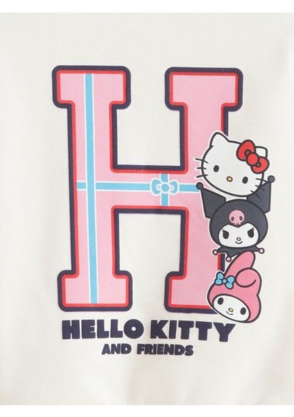 Yeni Sezon Bisiklet Yaka Kuromi Baskılı Kız Çocuk Sweatshirt fırsatları