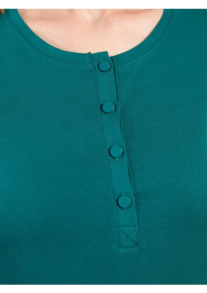 Yeni Sezon Bisiklet Yaka Düz Pamuklu Kadın Tişört fırsatları