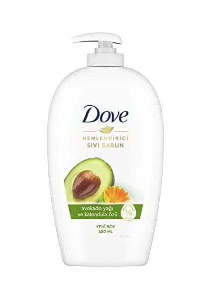 Dove Sıvı Sabun, Avokado Yağı ve Kalendula Özlü 450 ml modelleri