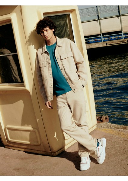 Yeni Sezon Loose Fit Erkek Jean Pantolon