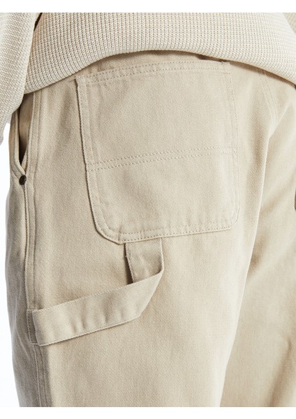 Yeni Sezon Loose Fit Erkek Jean Pantolon fırsatları