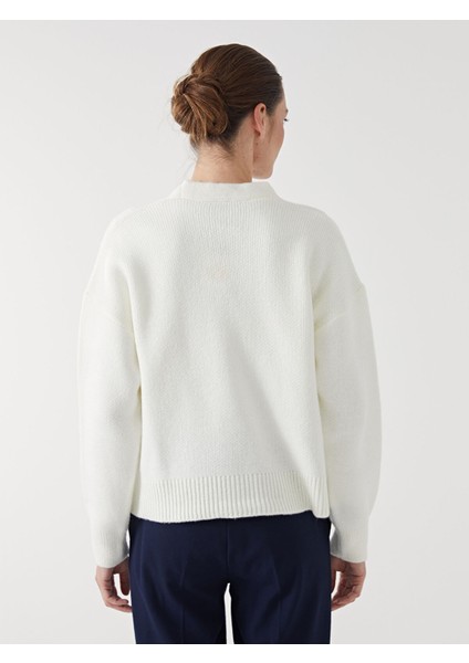 Yeni Sezon V Yaka Parlak Taşlı Kadın Triko Hırka fırsatları