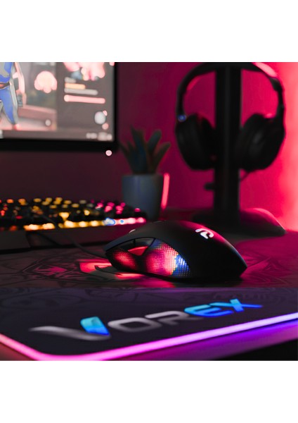 Trio - G802 Siyah Rgb Gaming Mouse | Kablolu Oyuncu Faresi modelleri