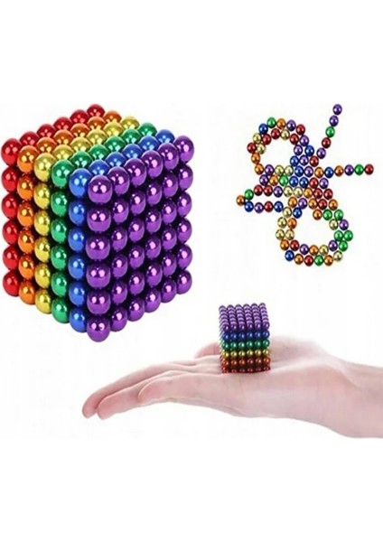 Manyetik Neo Küpler 5mm – Renkli Mıknatıslı Magnet Küre Seti | Stres Çarkı Alternatifi Zeka Geliştirici Puzzle Oyuncak fırsatları