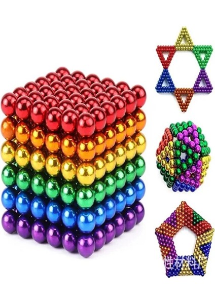 Manyetik Neo Küpler 5mm – Renkli Mıknatıslı Magnet Küre Seti | Stres Çarkı Alternatifi Zeka Geliştirici Puzzle Oyuncak indirimleri