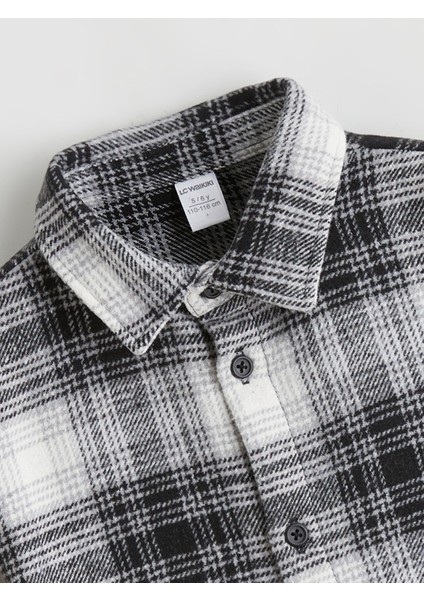 Yeni Sezon Uzun Kollu Ekose Erkek Çocuk Gömlek fiyatları