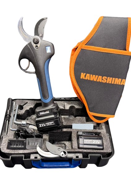 45MM Akülü Budama Makası Japon Malı 21 Volt 4 Ah Çift Bataryalı Bel Taşımalı fiyatları