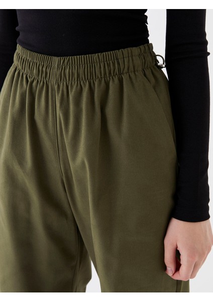 Yeni Sezon Beli Lastikli Rahat Kalıp Kadın Pantolon fırsatları