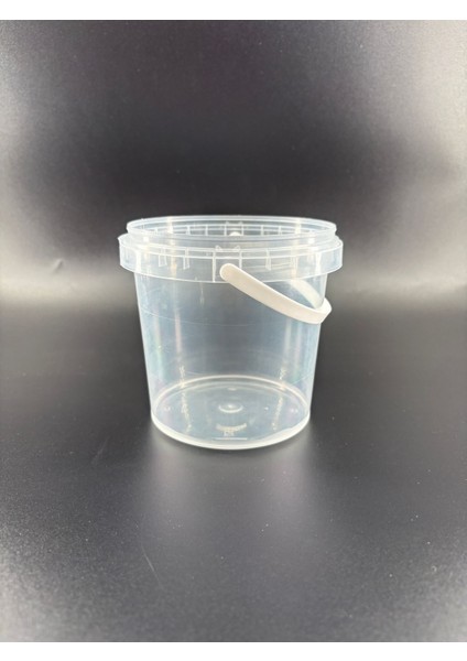 600 cc Kapaklı Şeffaf Kutu-Kova 2'li Paket