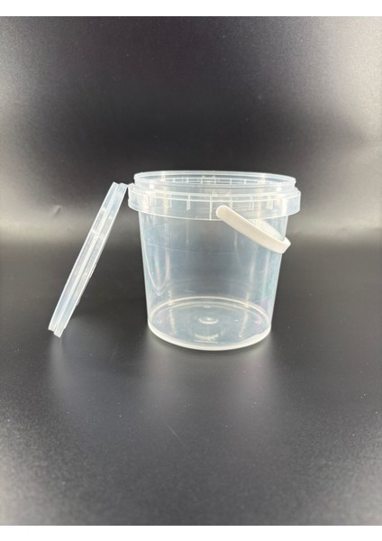 600 cc Kapaklı Şeffaf Kutu-Kova 2'li Paket modelleri