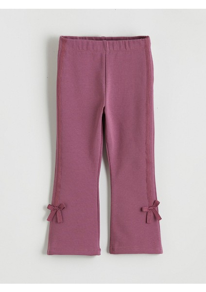 Yeni Sezon Fiyonk Detaylı Ispanyol Paça Kız Çocuk Tayt 2'li fiyatları