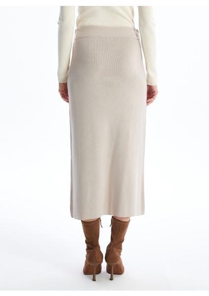 Yeni Sezon Beli Lastikli Kadın Triko Etek fırsatları